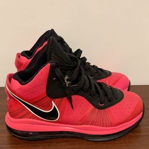 Pink & Black Lebron James Sneakers